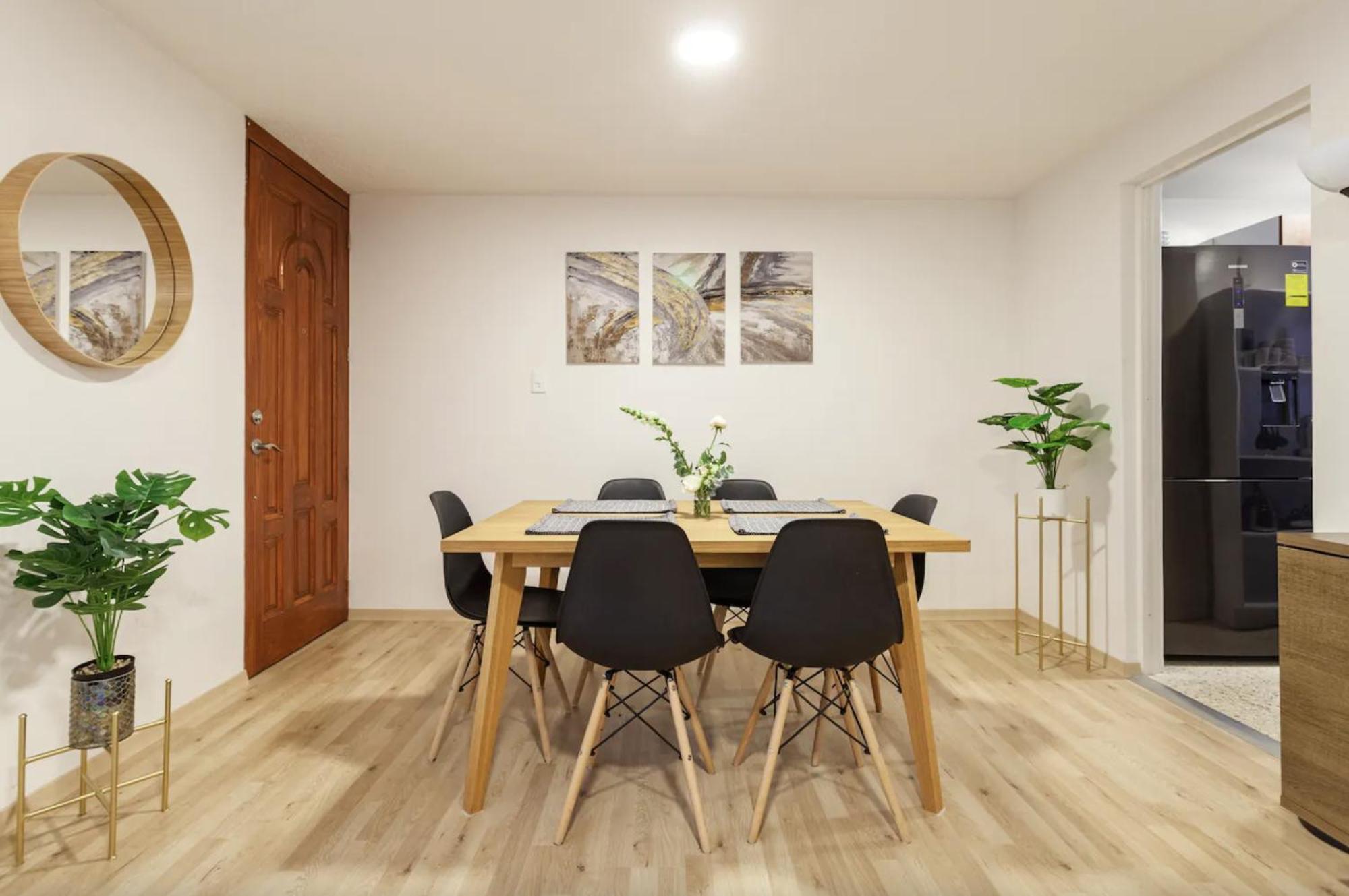 Privatunterkunft Bedroom With Private Bathroom In Roma Norte In